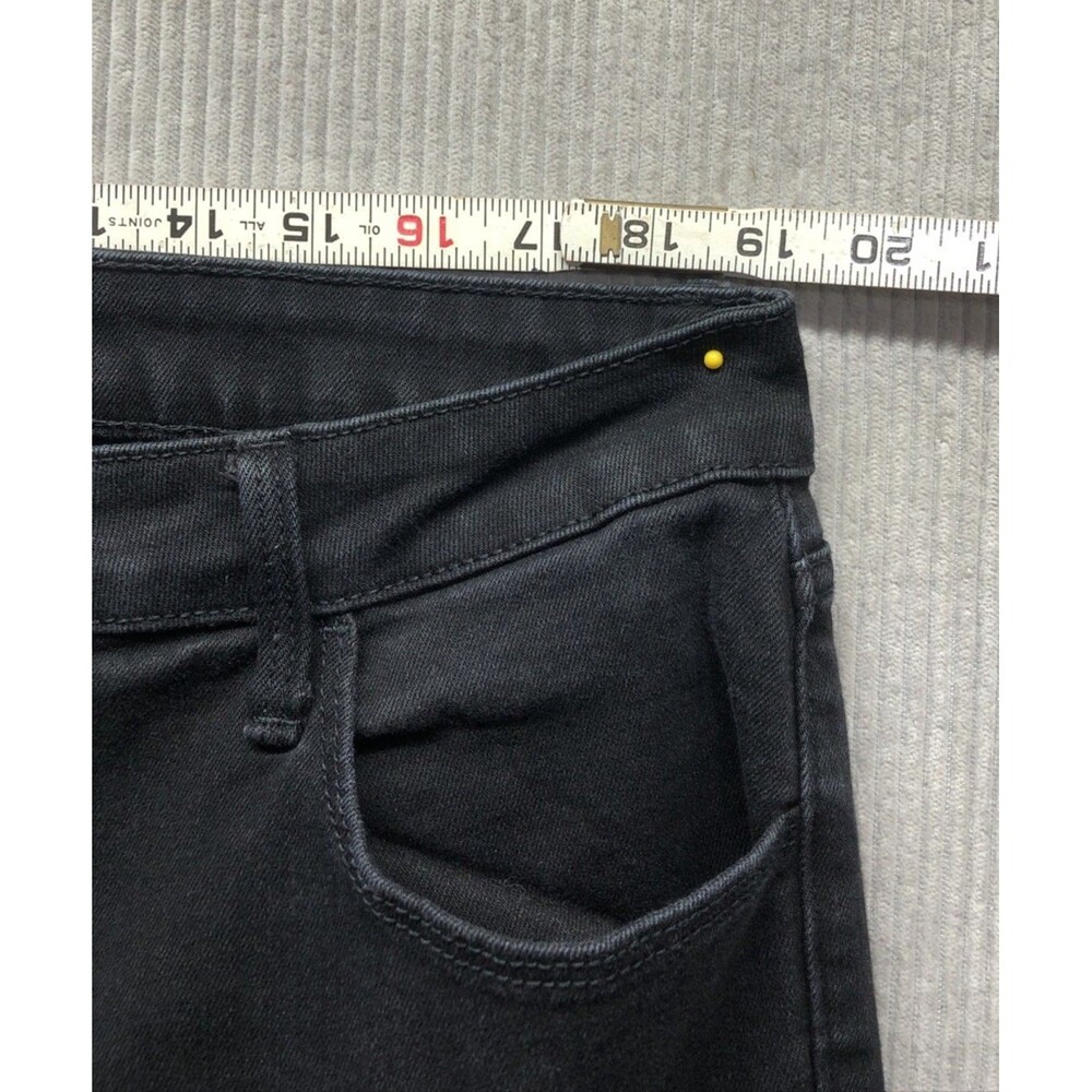 Old Navy Super Skinny Jeans Size 18 Black Mid Rise Black Wash - Picture 8 of 16